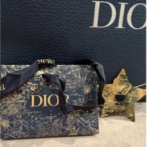 Dior Gold Holiday Star Ornament